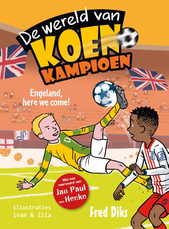 Omslag van Engeland, here we come!