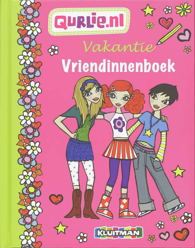 Omslag van Vakantie vriendinnenboek van Qurlie.nl