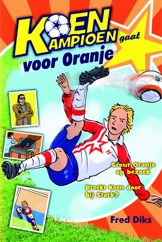Omslag van Koen Kampioen gaat voor Oranje