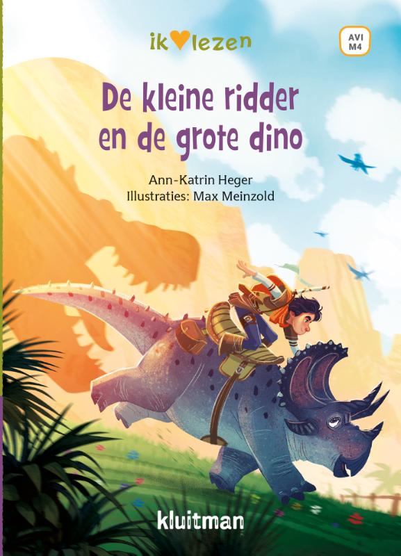 Omslag van De kleine ridder en de grote dino