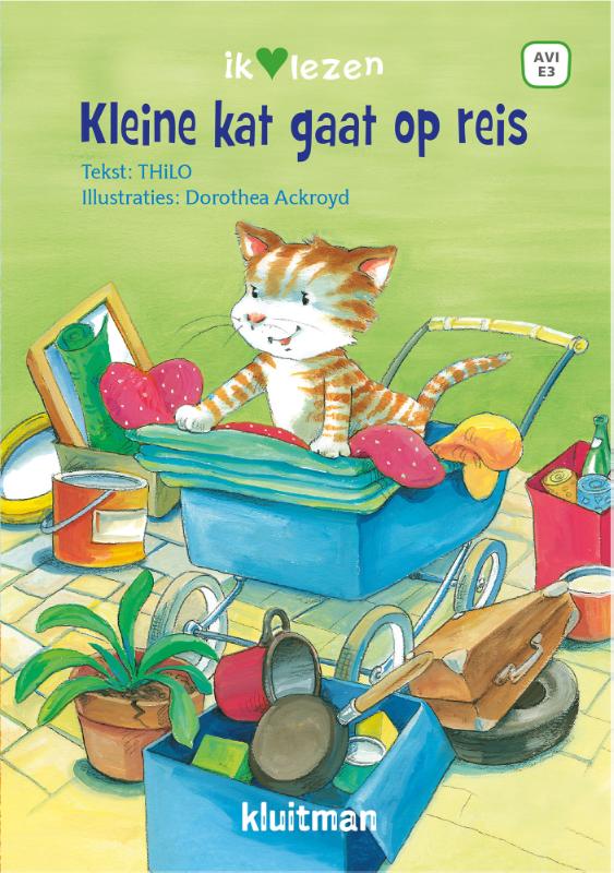 Omslag van Kleine kat gaat op reis