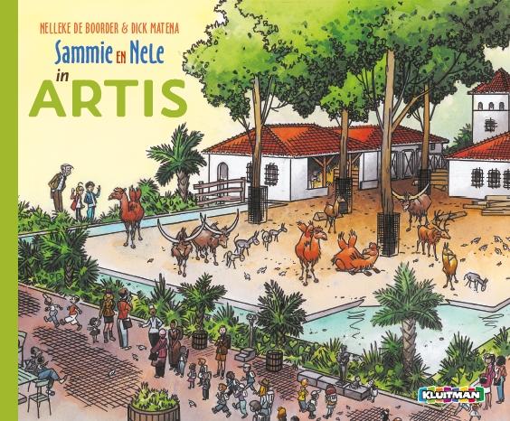 Omslag van Sammie en Nele in Artis