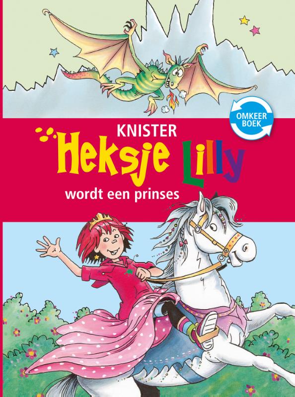 Omslag van Heksje Lilly wordt een prinses & Avontuur op het ponyeiland