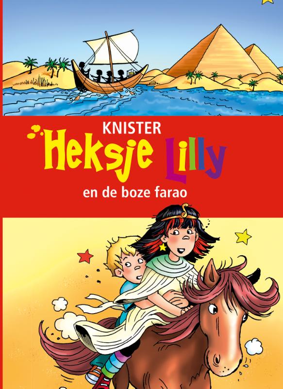 Omslag van Heksje Lilly en de boze farao