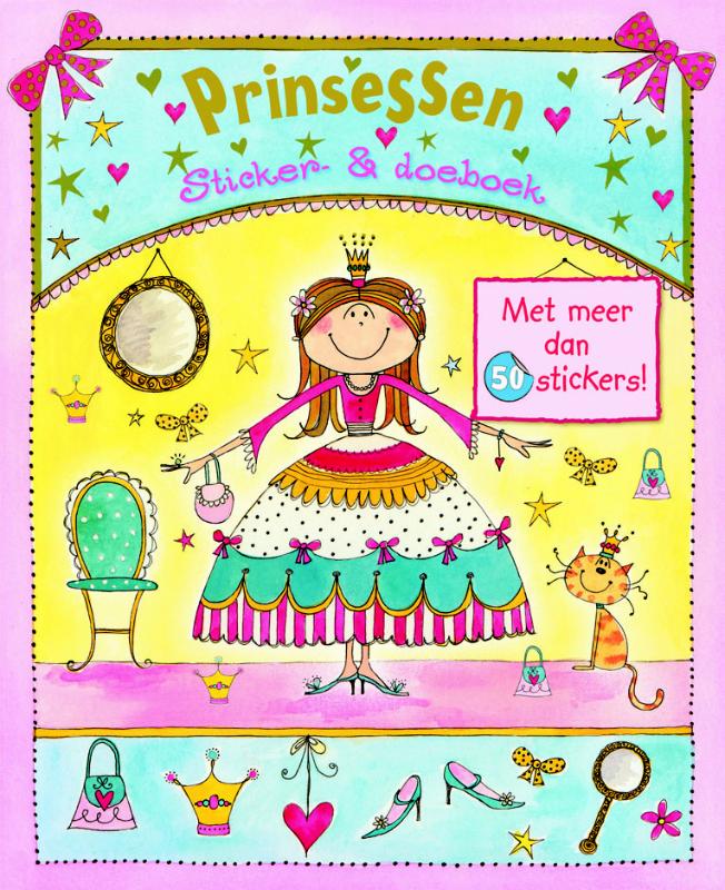 Omslag van Prinsessen Sticker- en doeboek