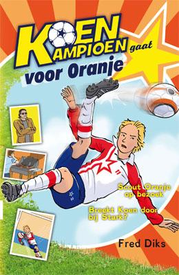 Omslag van Koen Kampioen gaat voor oranje