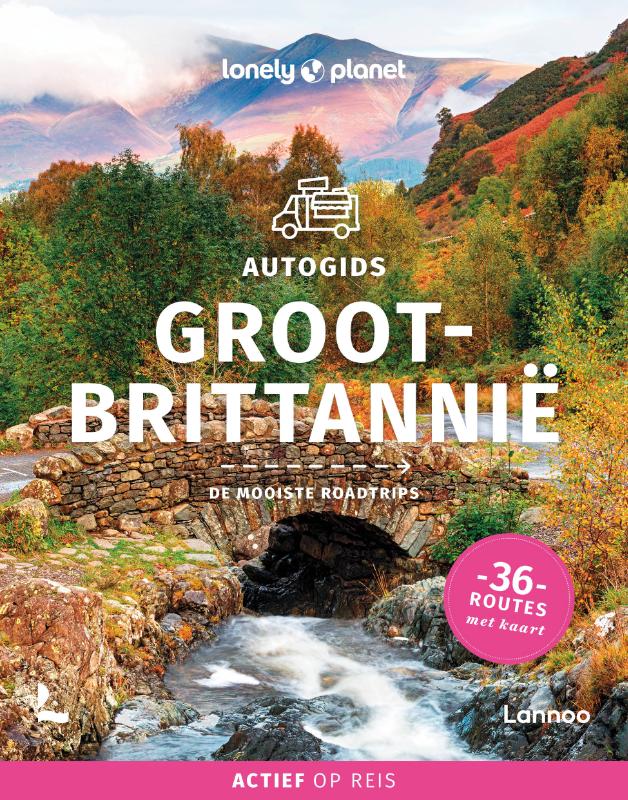 Omslag van Lonely Planet autogids Groot-Brittannië