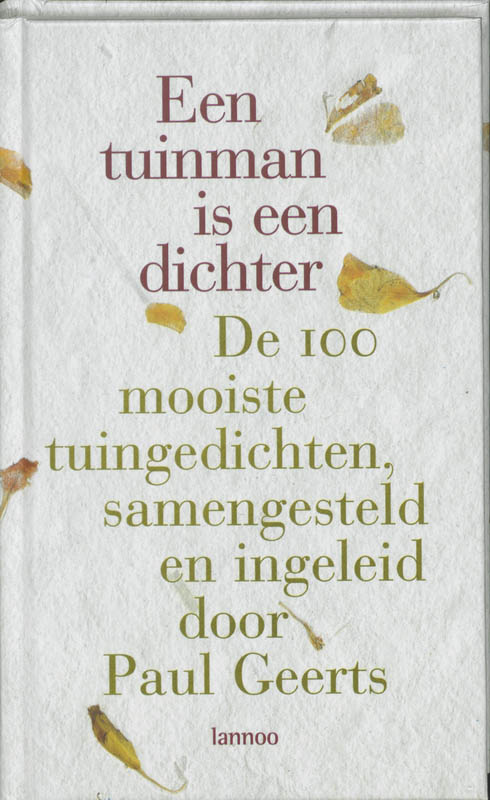 Omslag van Een tuinman is een dichter