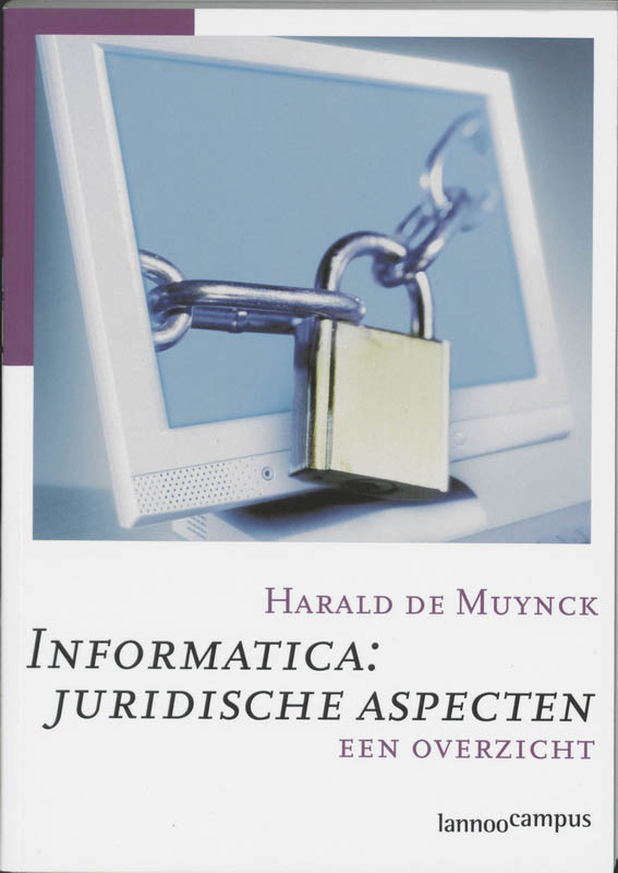 Omslag van Informatica : juridische aspecten