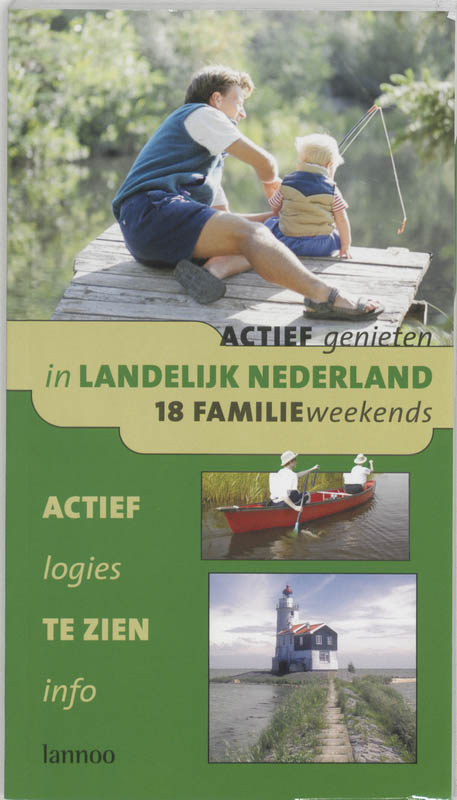 Omslag van Actief genieten in landelijk Nederland