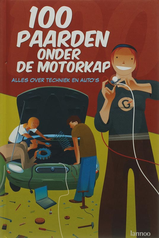 Omslag van 100 paarden onder de motorkap