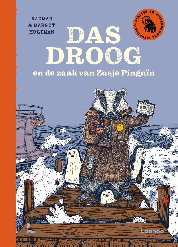 Omslag van Das Droog en de zaak van Zusje Pinguïn