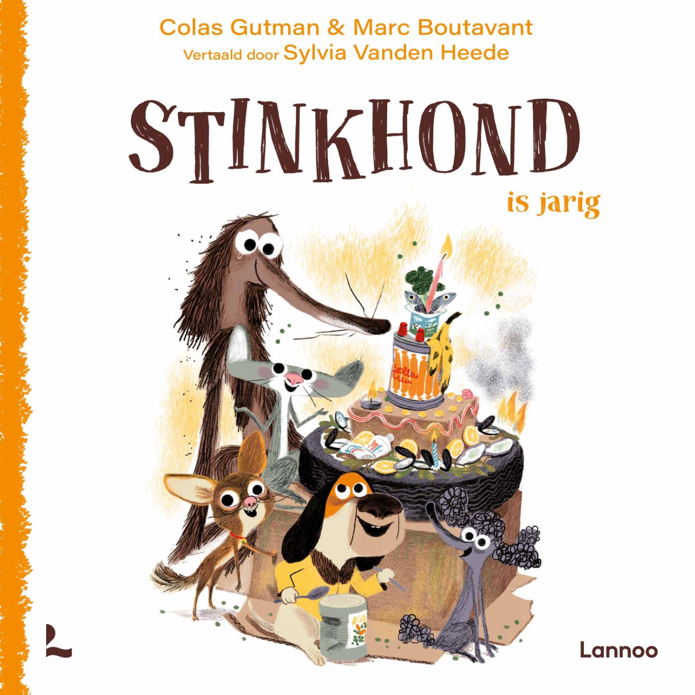 Omslag van Stinkhond is jarig