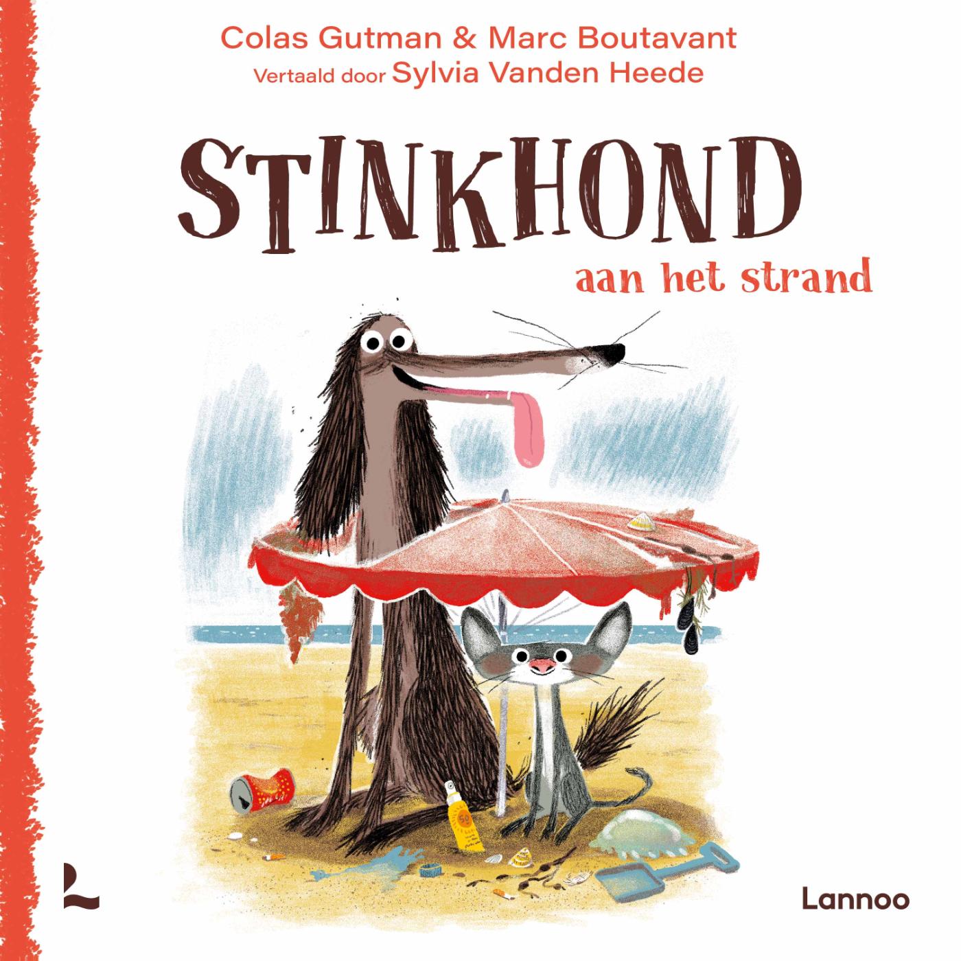 Omslag van Stinkhond aan het strand