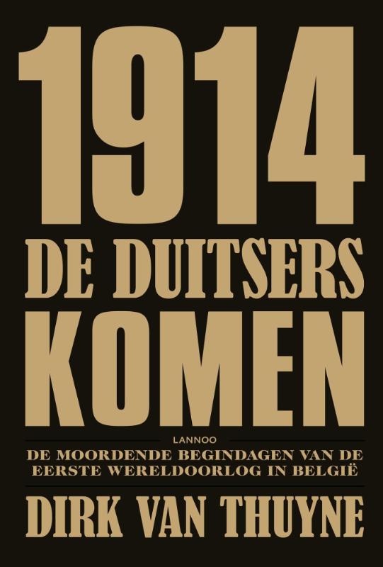 Omslag van 1914 De Duitsers komen!