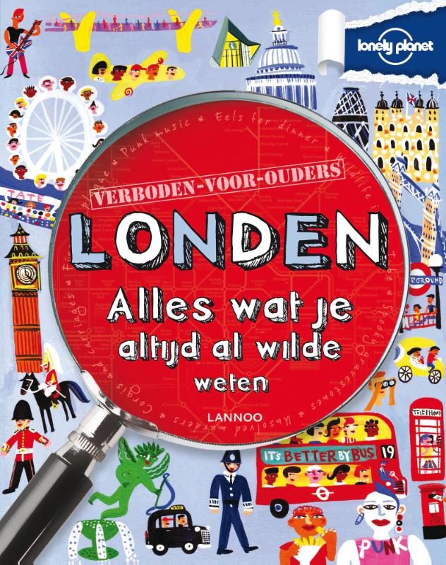 Omslag van Lonely planet verboden voor ouders - Londen