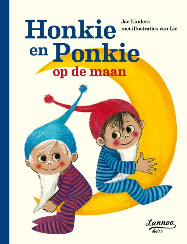 Omslag van Honkie en Ponkie op de maan