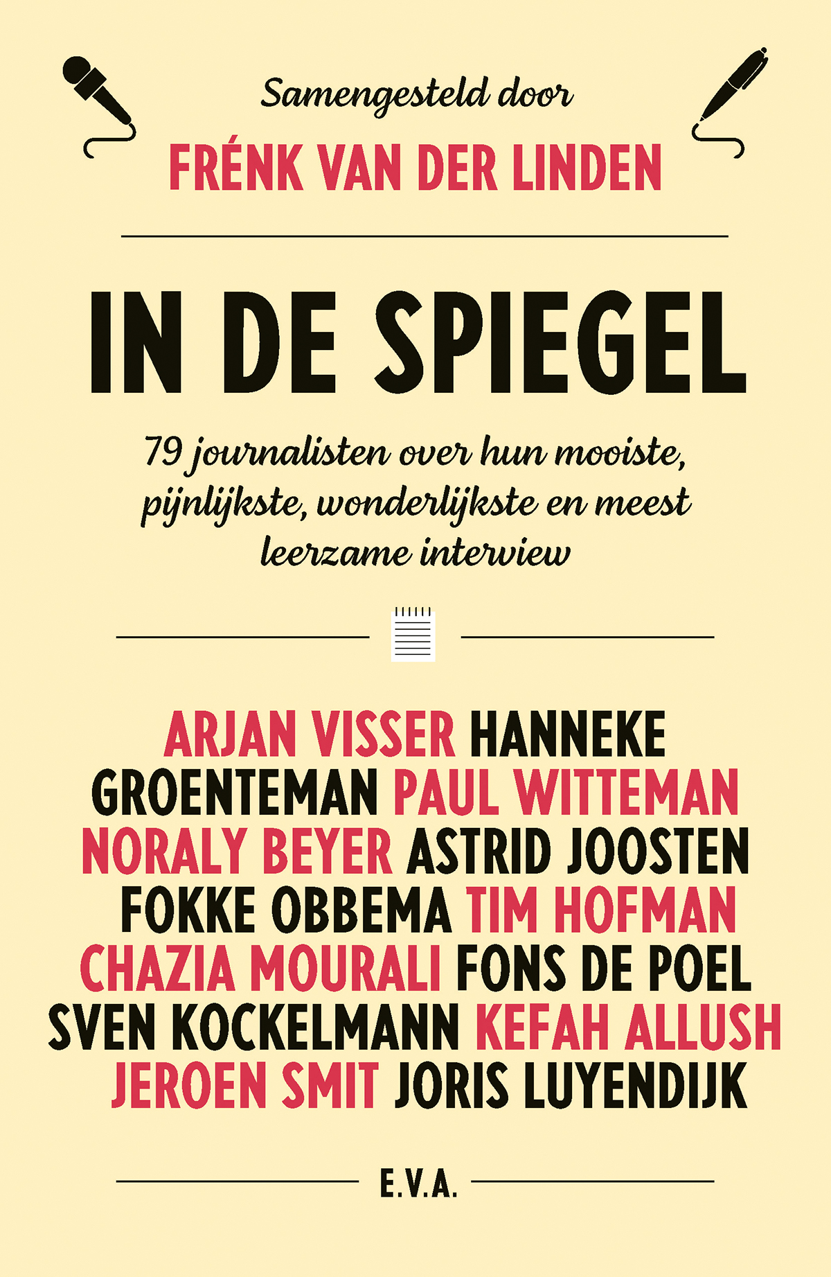 Omslag van In de spiegel
