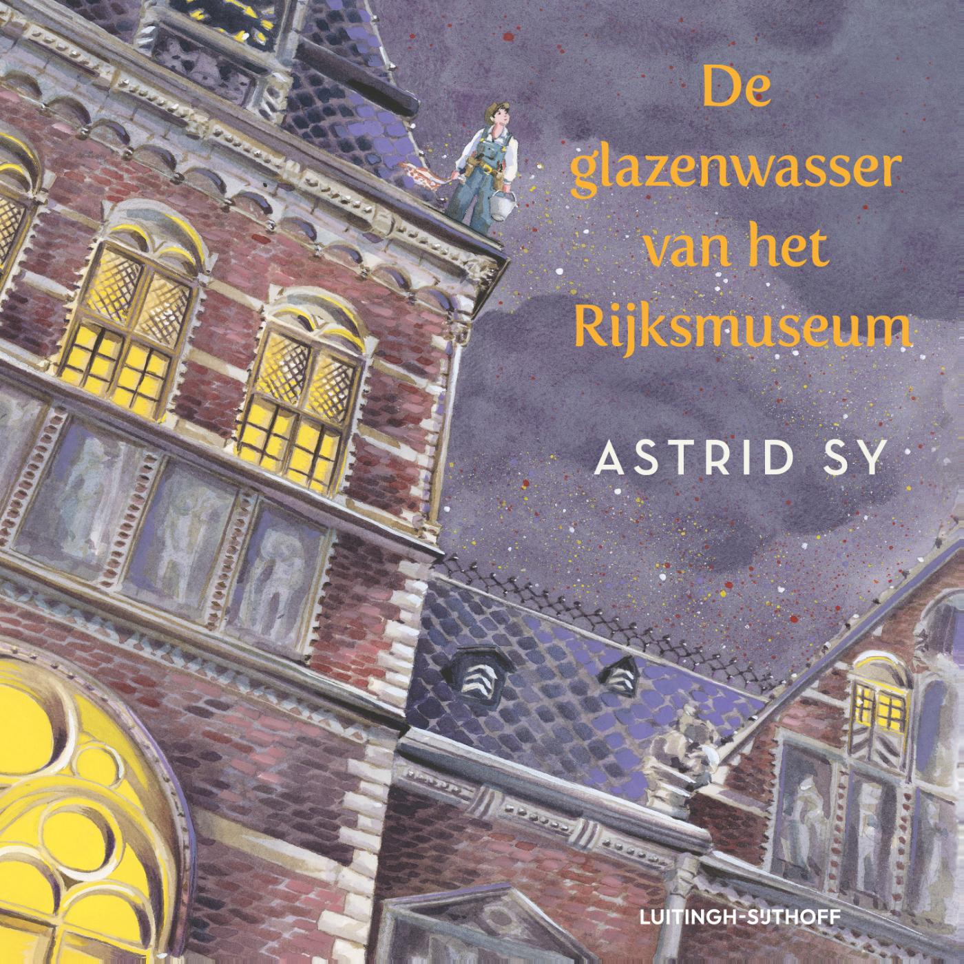 Omslag van De glazenwasser van het Rijksmuseum