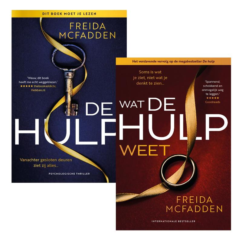 Omslag van Boekenset De hulp en De hulp 2 - Wat de hulp weet