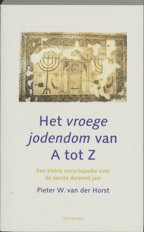 Omslag van Het vroege jodendom van A tot Z