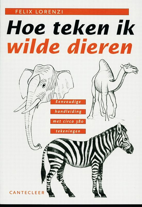 Omslag van Hoe teken ik wilde dieren