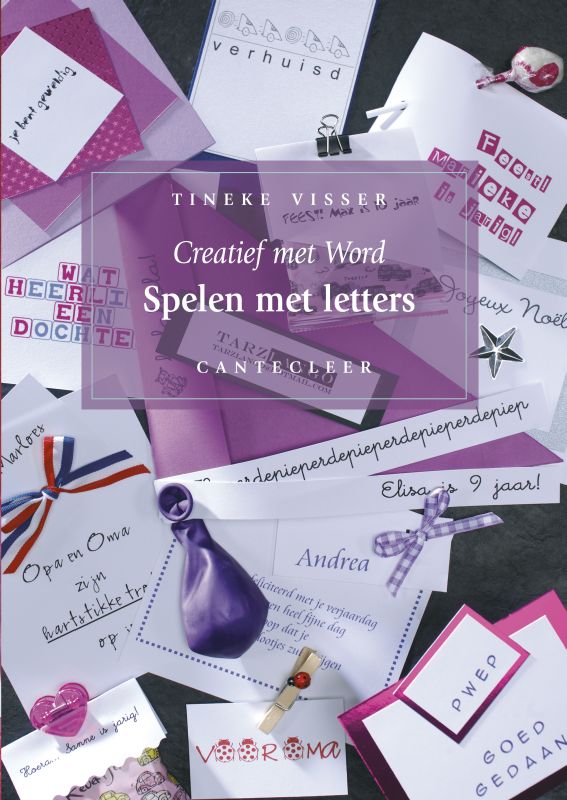 Omslag van Spelen met letters