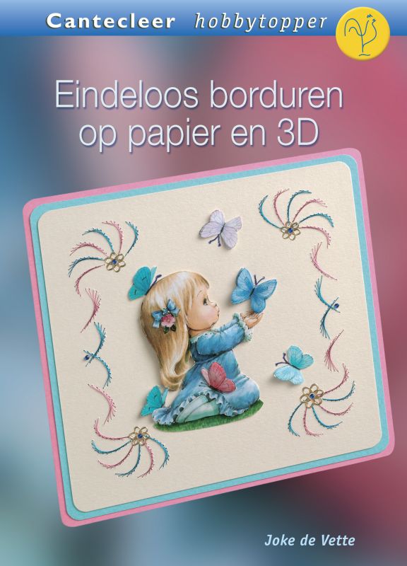 Omslag van Eindeloos borduren op papier met 3d