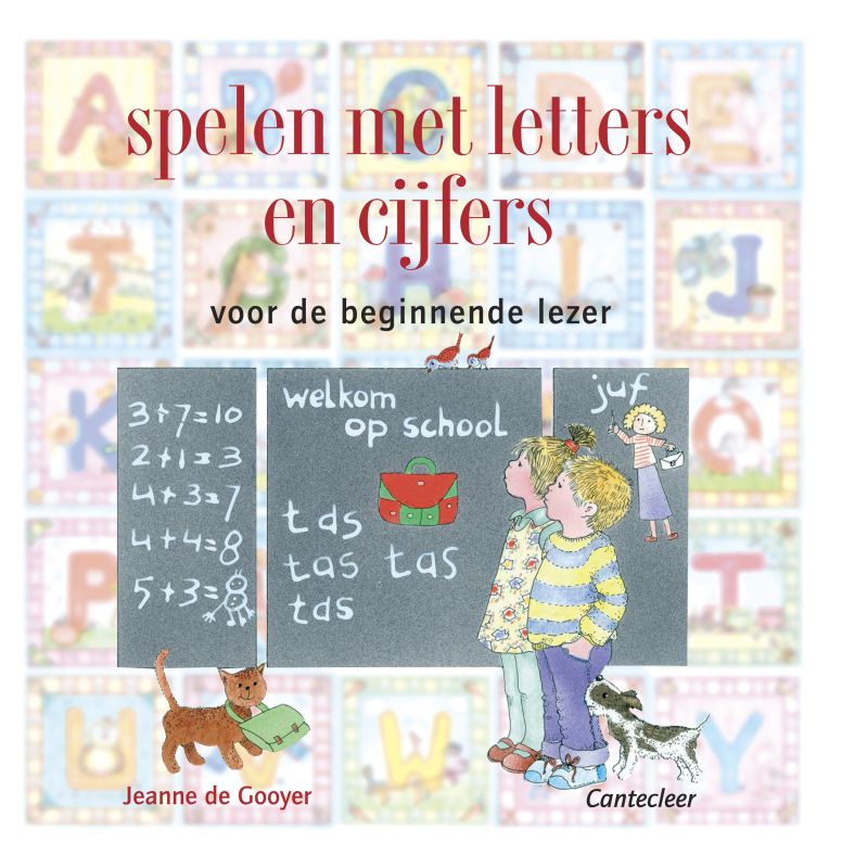 Omslag van Spelen met letters en cijfers