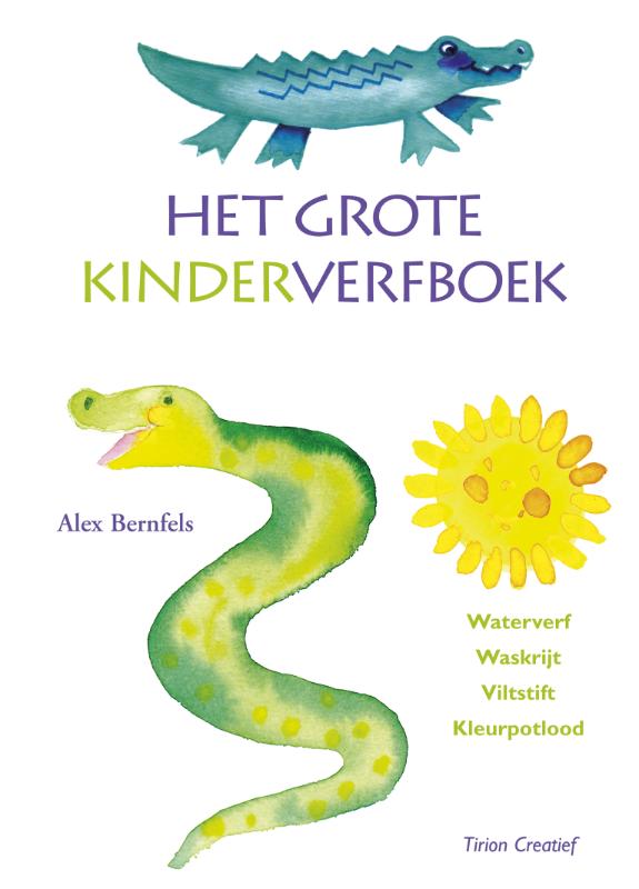 Omslag van Het grote kinderverfboek