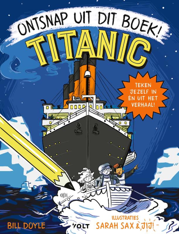Omslag van Ontsnap uit dit boek - Titanic