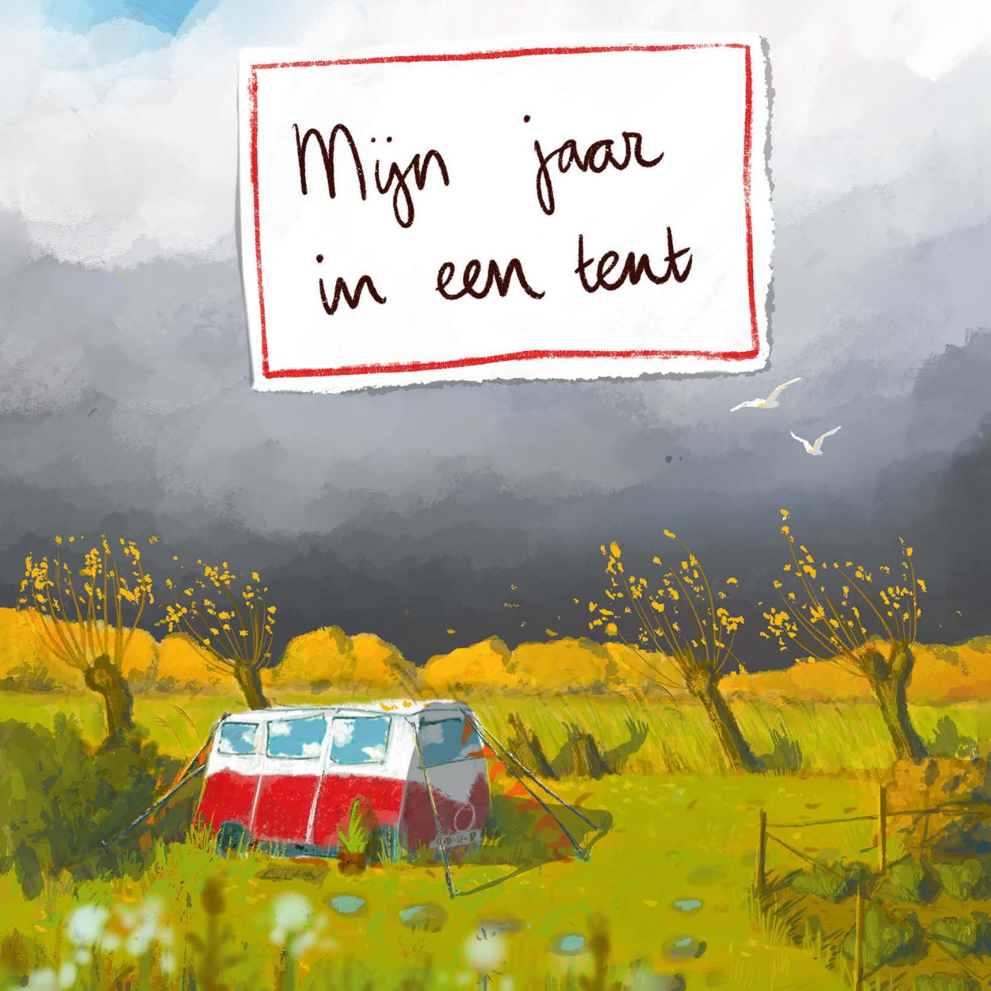 Omslag van Mijn jaar in een tent