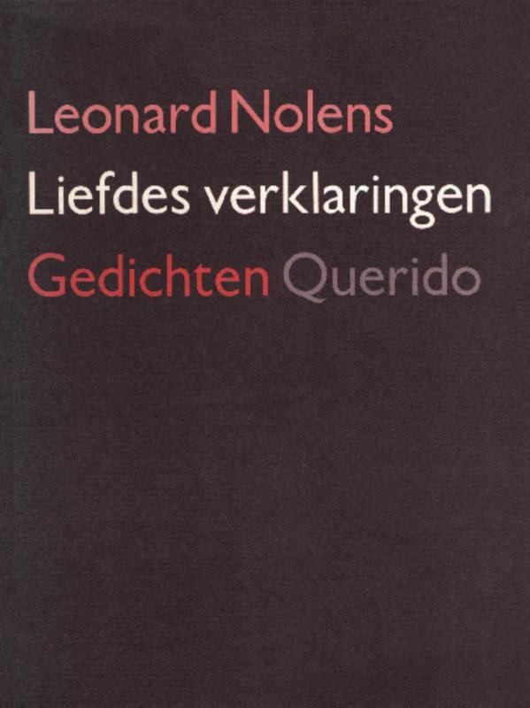 Omslag van Liefdes verklaringen