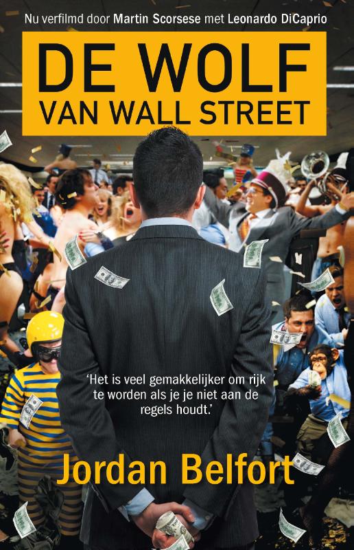 Omslag van De wolf van Wall Street