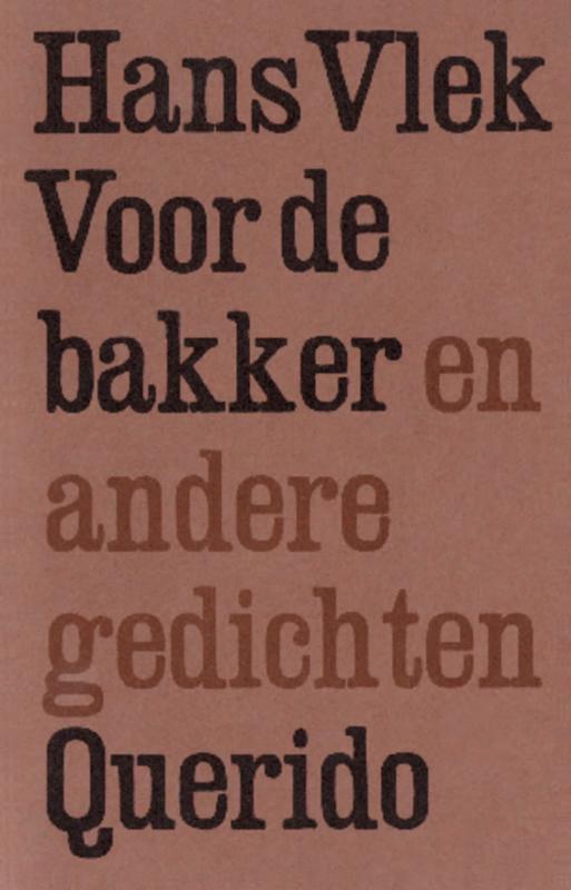 Omslag van Voor de bakker