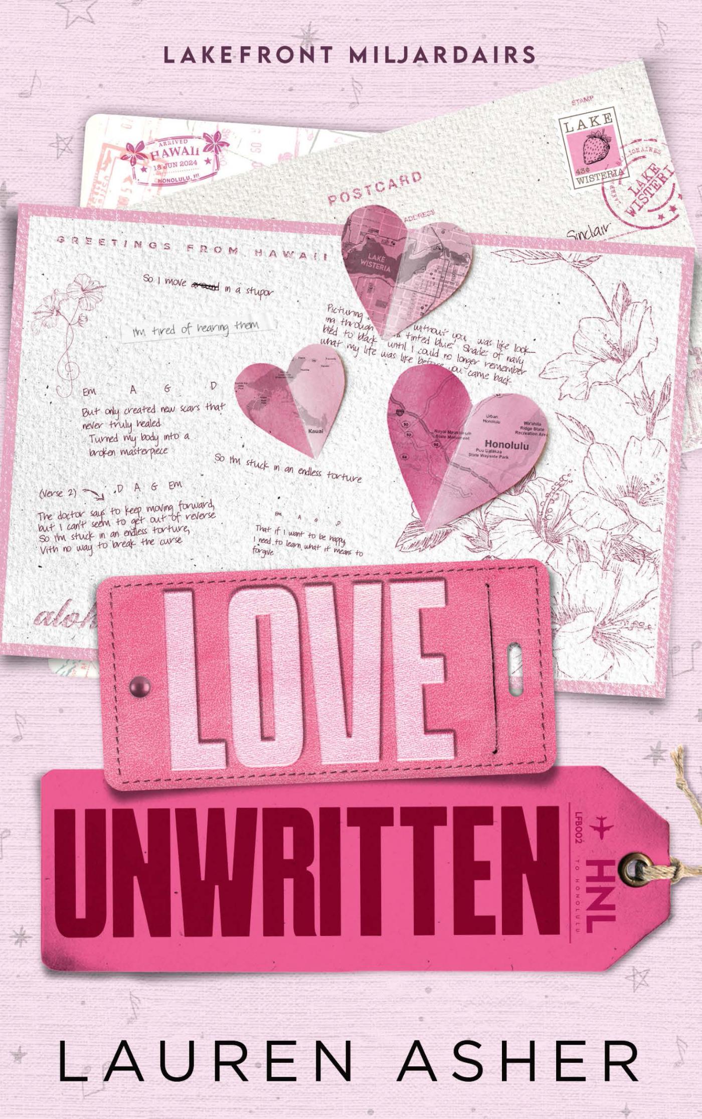 Omslag van Love unwritten