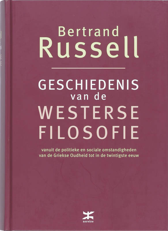 Omslag van Geschiedenis van de westerse filosofie