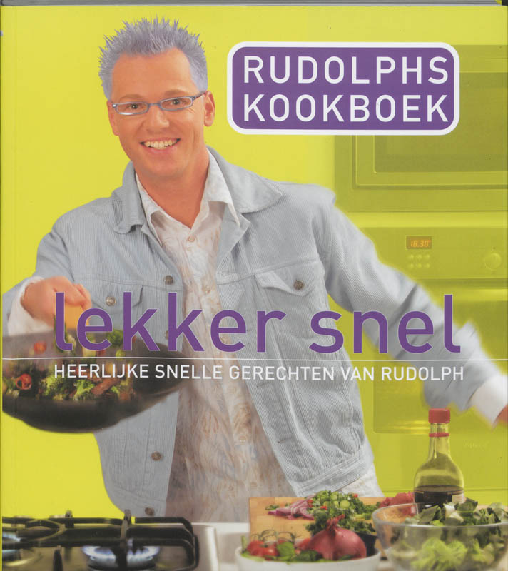 Omslag van Rudolphs kookboek - lekker snel