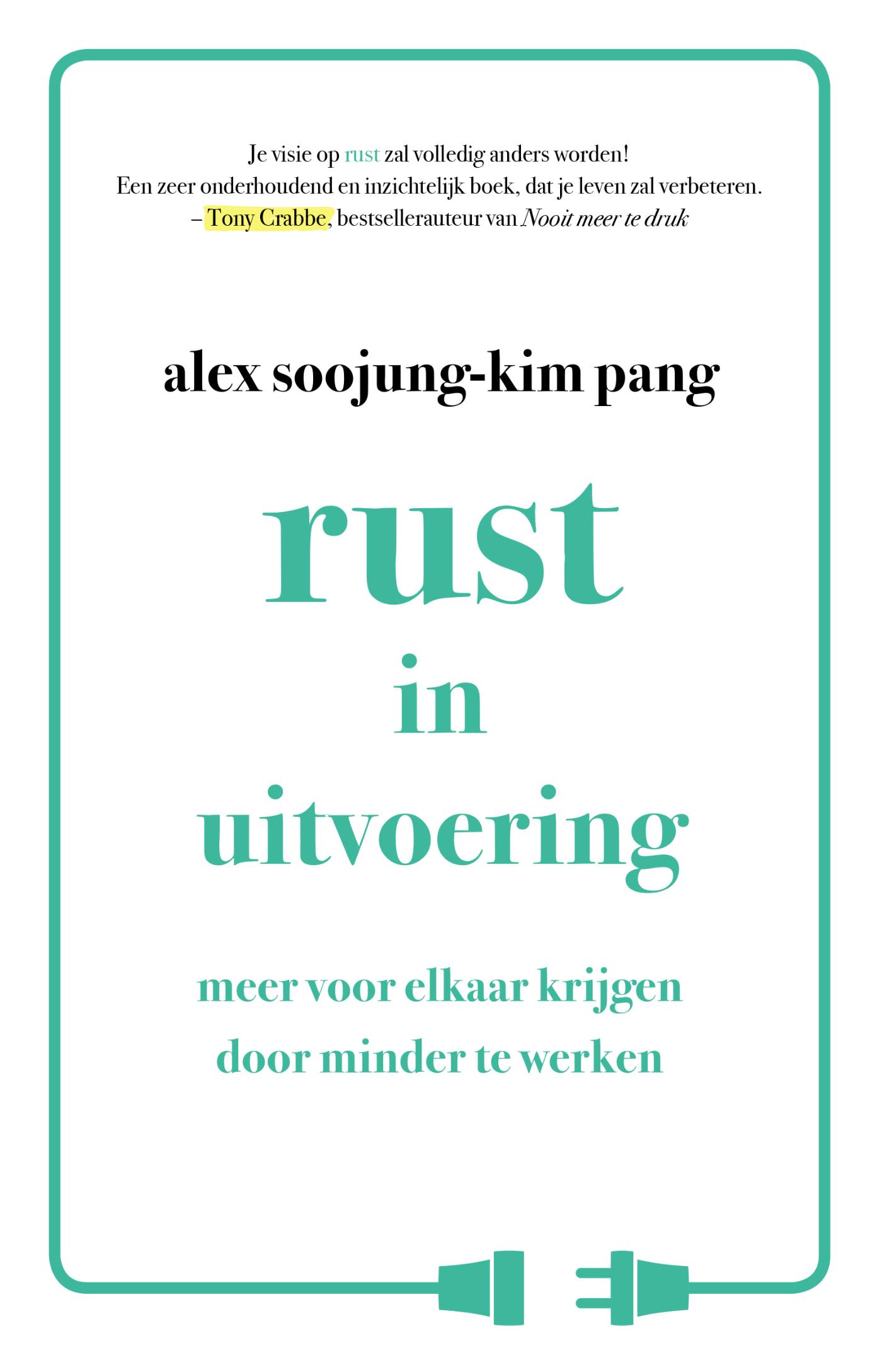 Omslag van Rust in uitvoering