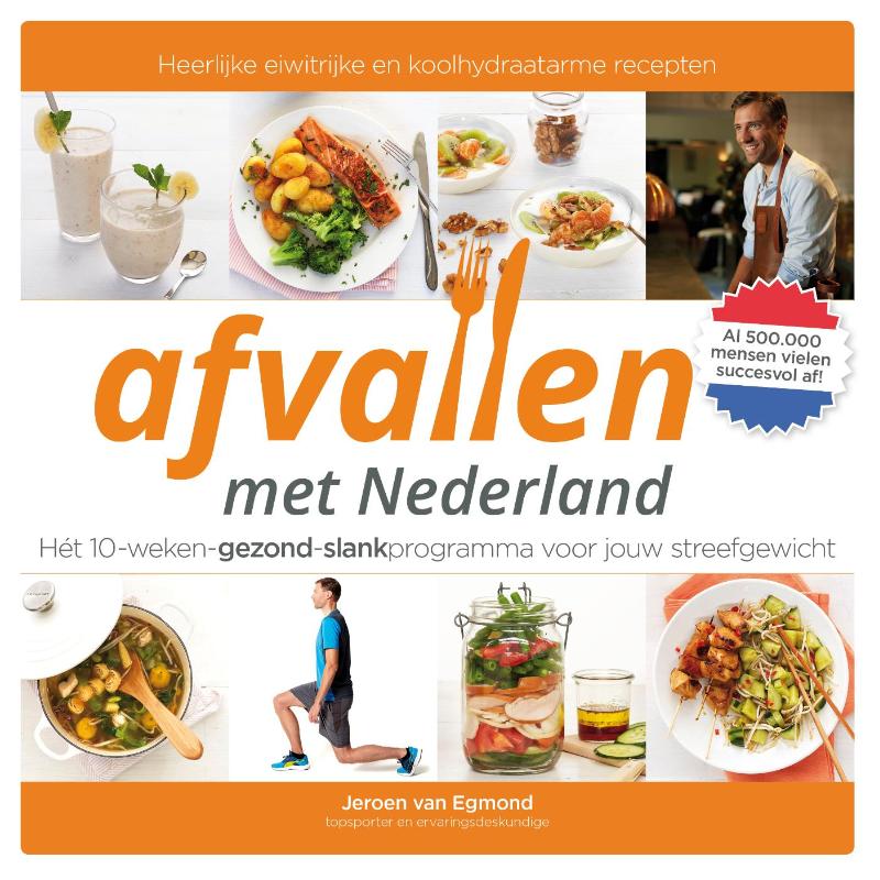 Omslag van Afvallen met Nederland