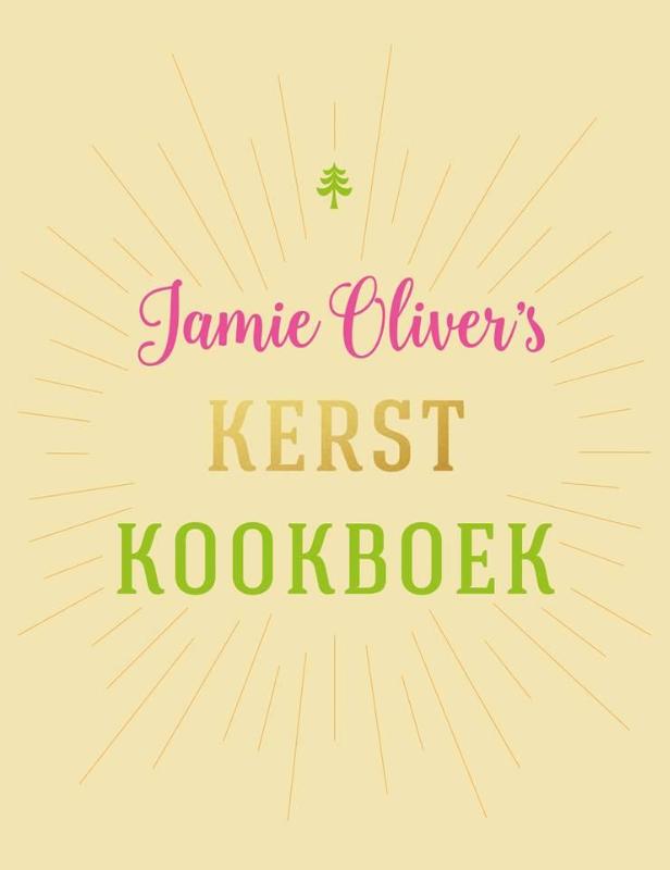 Omslag van Jamie Oliver's kerstkookboek