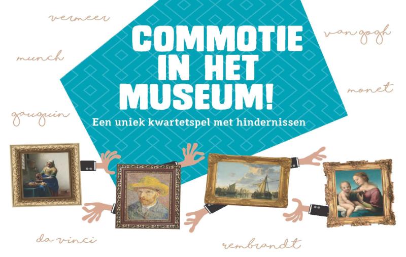 Omslag van Commotie in het museum