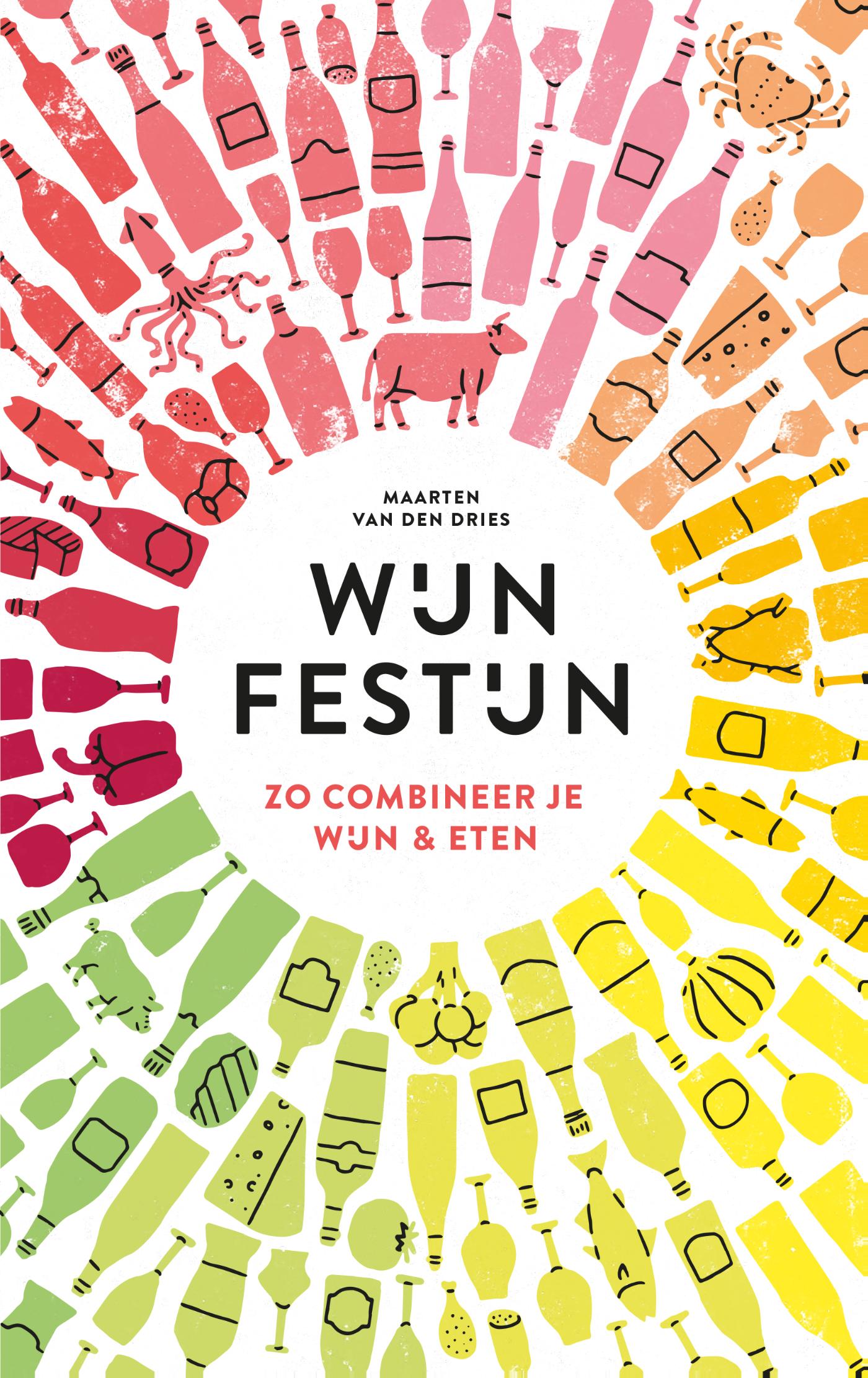Omslag van Wijnfestijn: zo combineer je wijn & eten