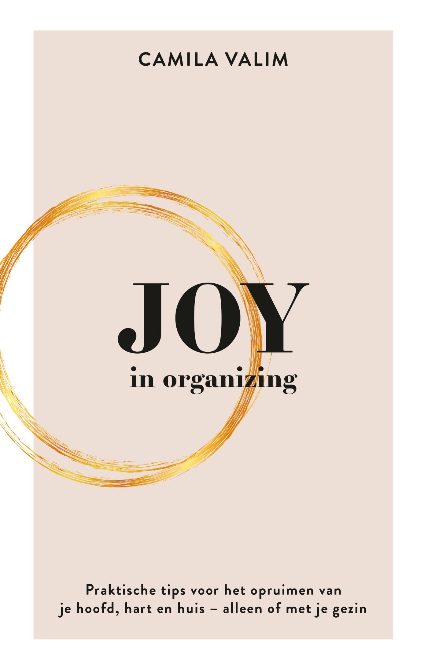 Omslag van Joy in organizing