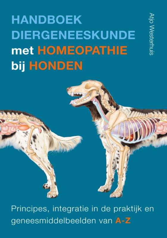 Omslag van Handboek diergeneeskunde met homeopathie voor honden