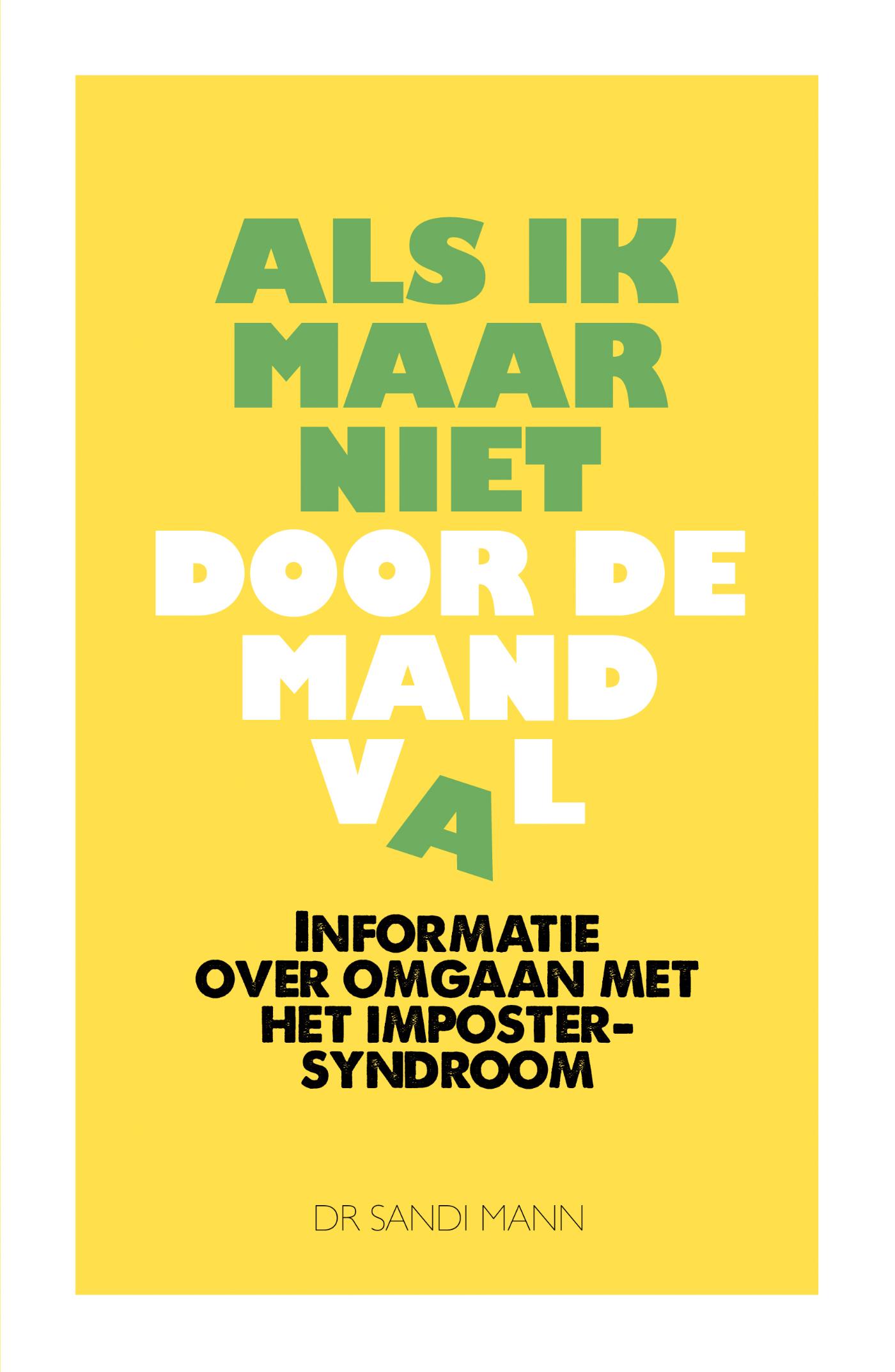 Omslag van Als ik maar niet door de mand val