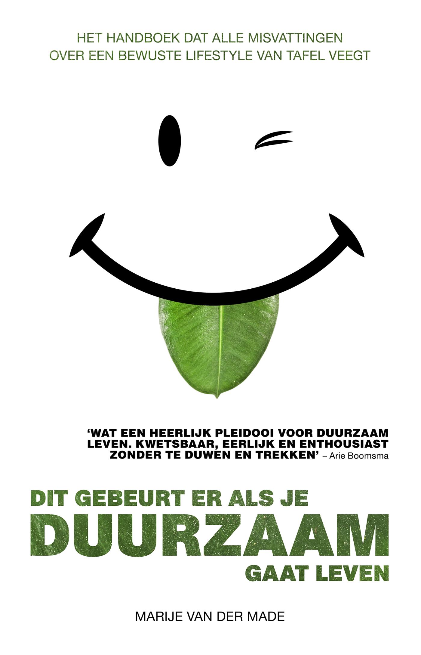 Omslag van Dit gebeurt er als je duurzaam gaat leven