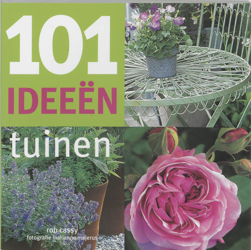 Omslag van 101 ideeen tuinen