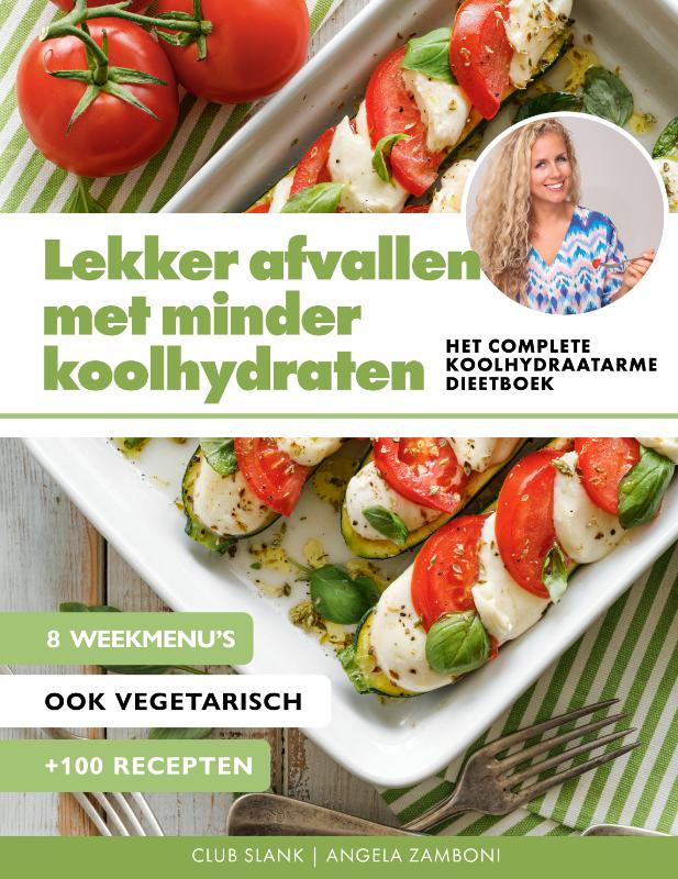 Omslag van Lekker afvallen met minder koolhydraten
