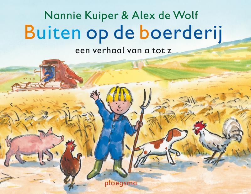 Omslag van Buiten op de boerderij